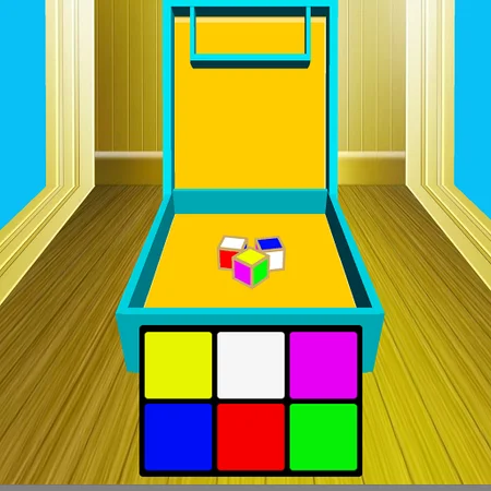 Traditional Perya Color Game 3-Dice Chute